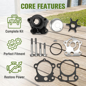 FREPURDO impeller close-up highlighting flexible vanes for reliable water flow