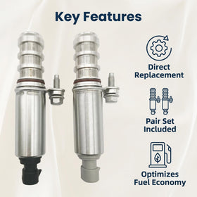 FREPURDO intake solenoid close-up showing durable aluminum housing for longevity