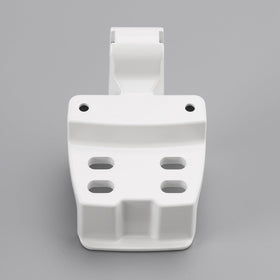 Frezon bracket installed on RV exterior provides secure awning hold