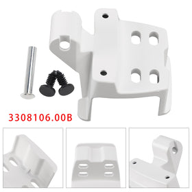 Frezon bracket polar white finish texture resists weathering