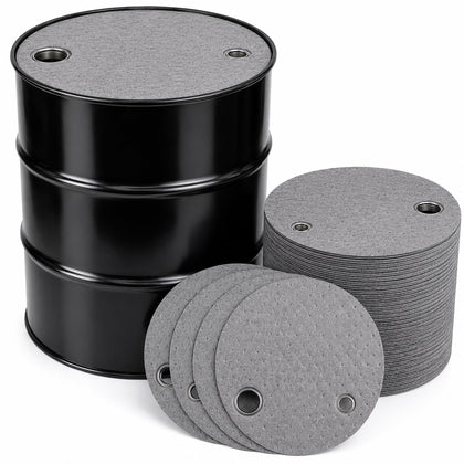 Frienda front packaging showing 25 drum-top oil pads and quantity benefits