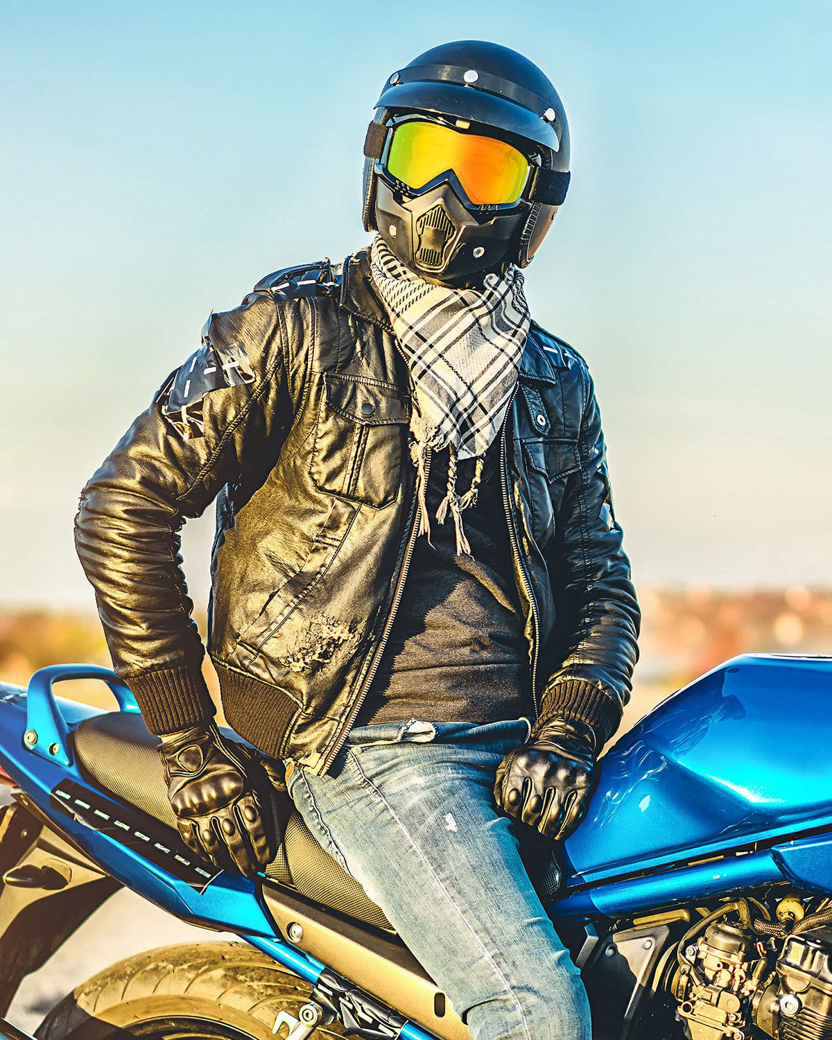 Frienda mask detached showing ventilation holes and breathability benefit