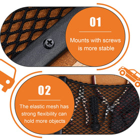 Frienda mounted in a car door pocket showing tidy organization and quick access benefit