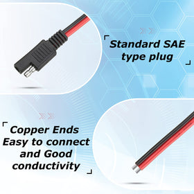 Frienda connector attached to solar panel cable showcasing outdoor compatibility