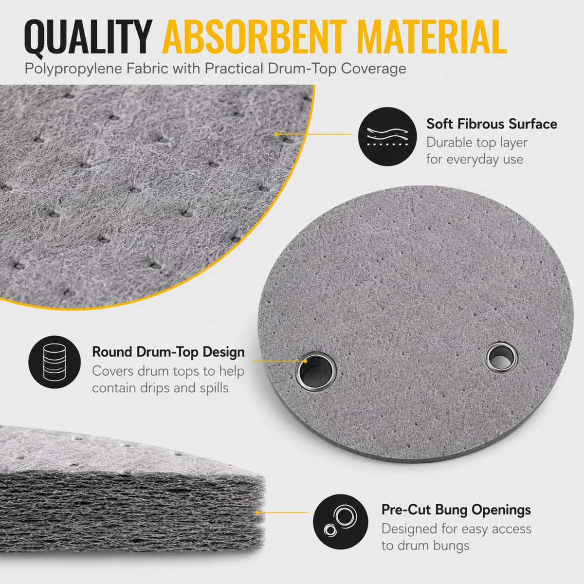 Frienda pad edge detail showing tear-resistant construction for safer handling