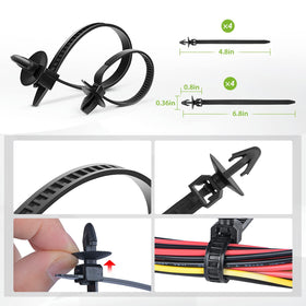 Frokom clips beside ruler demonstrating precise size and fit