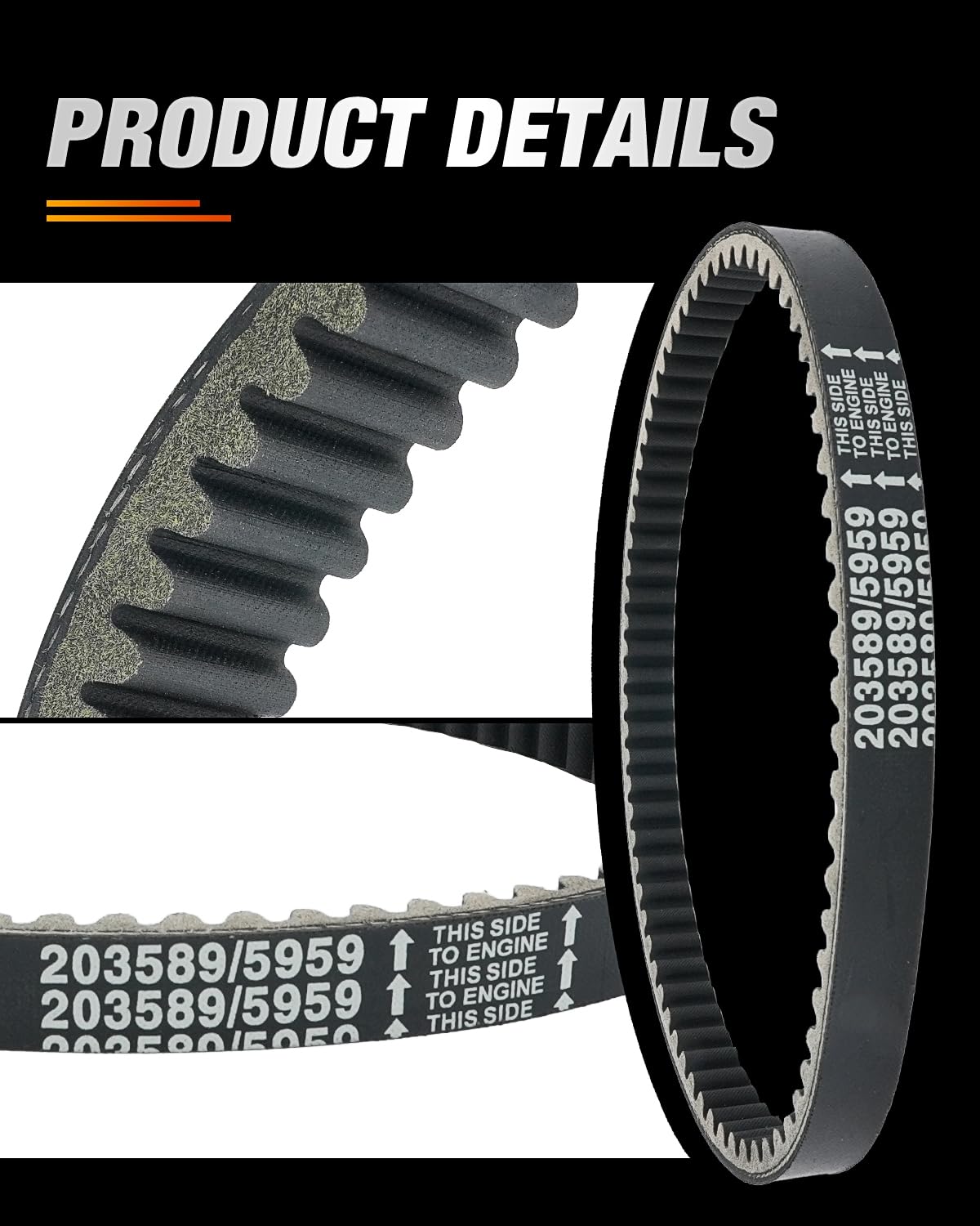 Frokom belt in a garage toolkit showing easy replacement for hobbyists