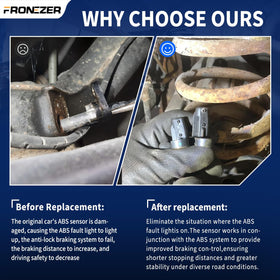 FRONEZER sensor housing close-up highlighting corrosion resistance and durable materials
