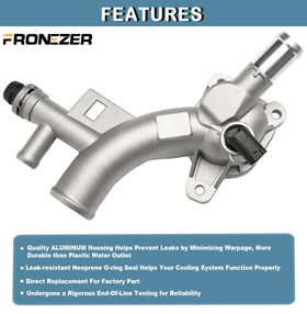 FRONEZER close-up of temperature sensor and gasket ensuring accurate sealing benefit