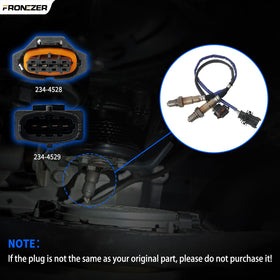 FRONEZER image of sensor connector and pigtail for easy plug-and-play installation