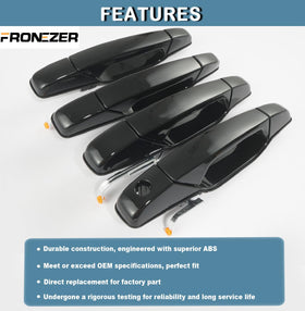 FRONEZER close-up of handle surface texture demonstrating durable finish and grip benefit