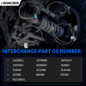FRONEZER sensor installed at wheel hub demonstrating restored ABS