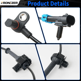 FRONEZER sensor wiring shown to scale for correct reach