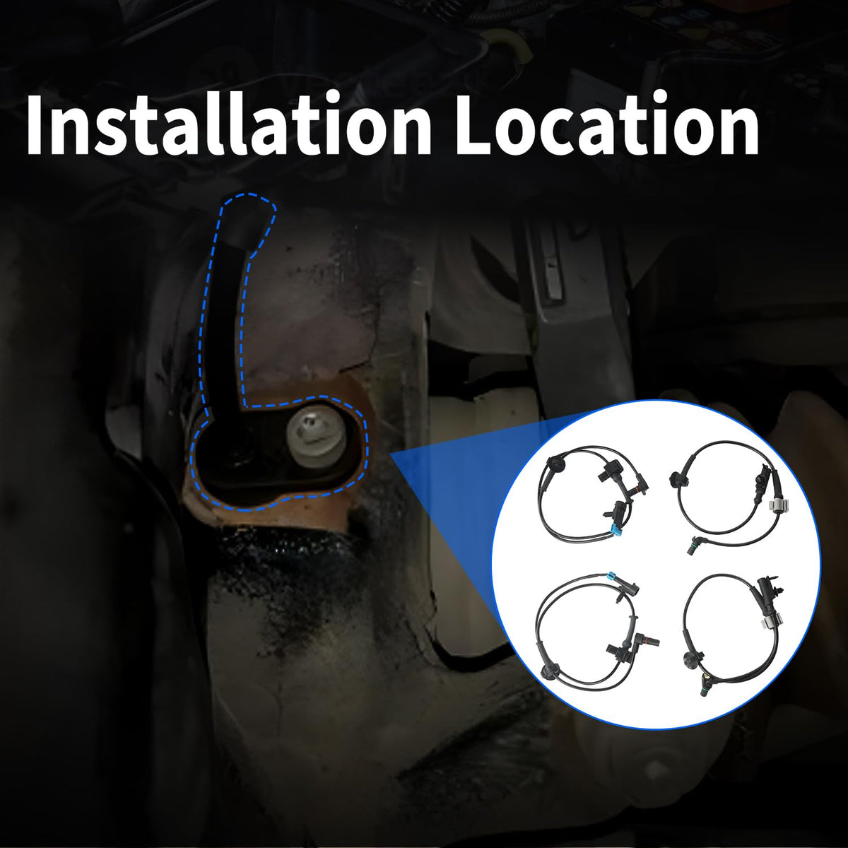 FRONEZER sensors staged in garage for quick DIY replacement