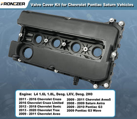 FRONEZER valve cover close-up texture showing durable plastic, prevents warping
