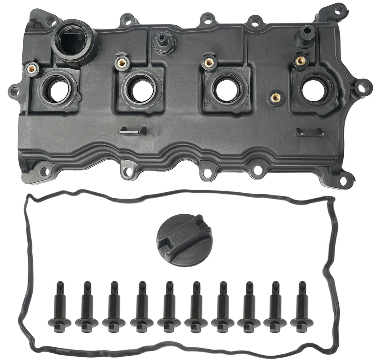 FRONEZER valve cover front view showing fit and OEM-style design benefit