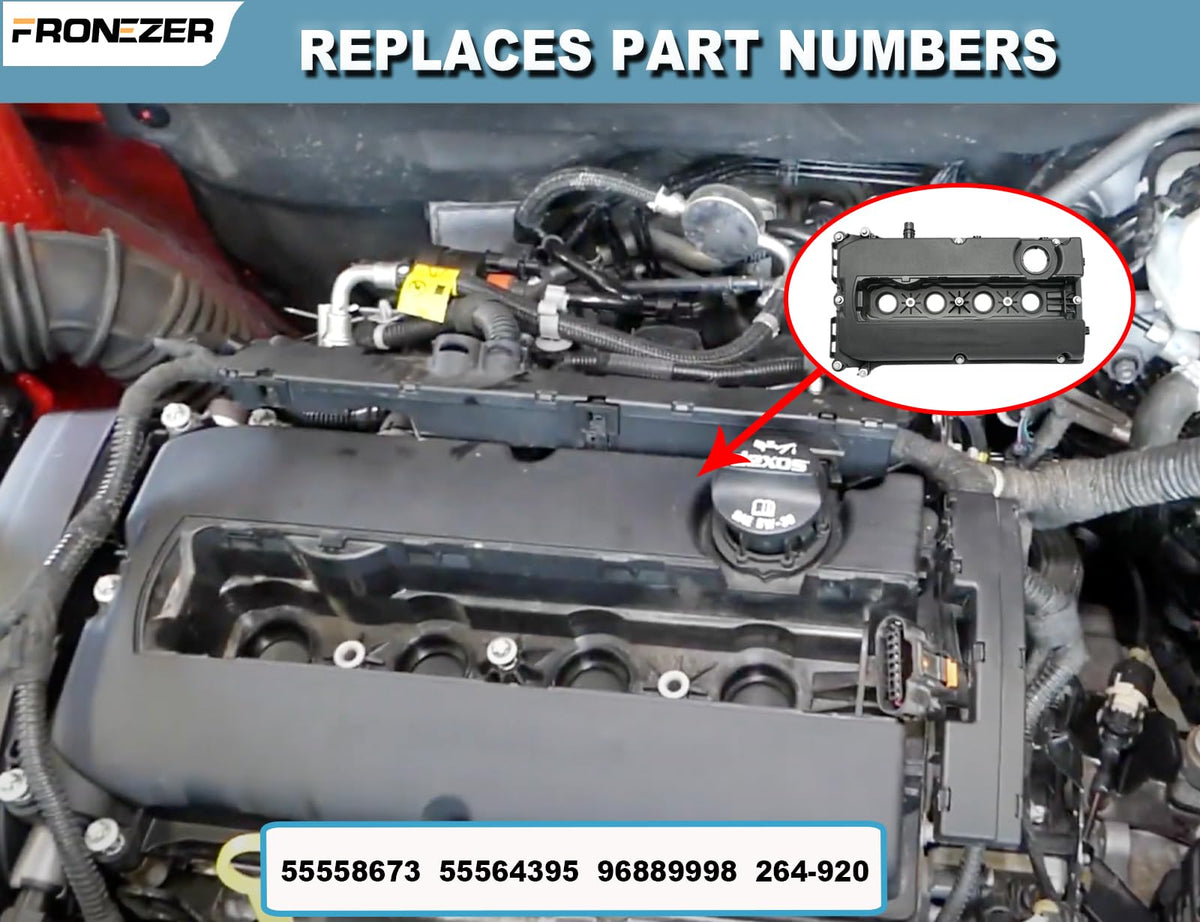 FRONEZER gasket and bolts laid out, complete kit for quick install