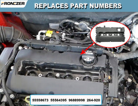 FRONEZER gasket and bolts laid out, complete kit for quick install