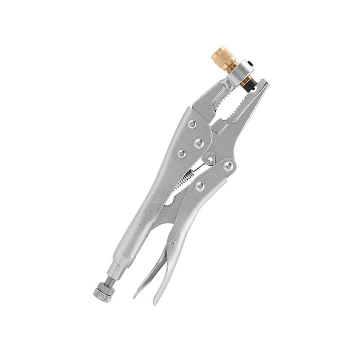 frymmx front view of refrigerant recovery plier showing durable body and easy grip for faster work