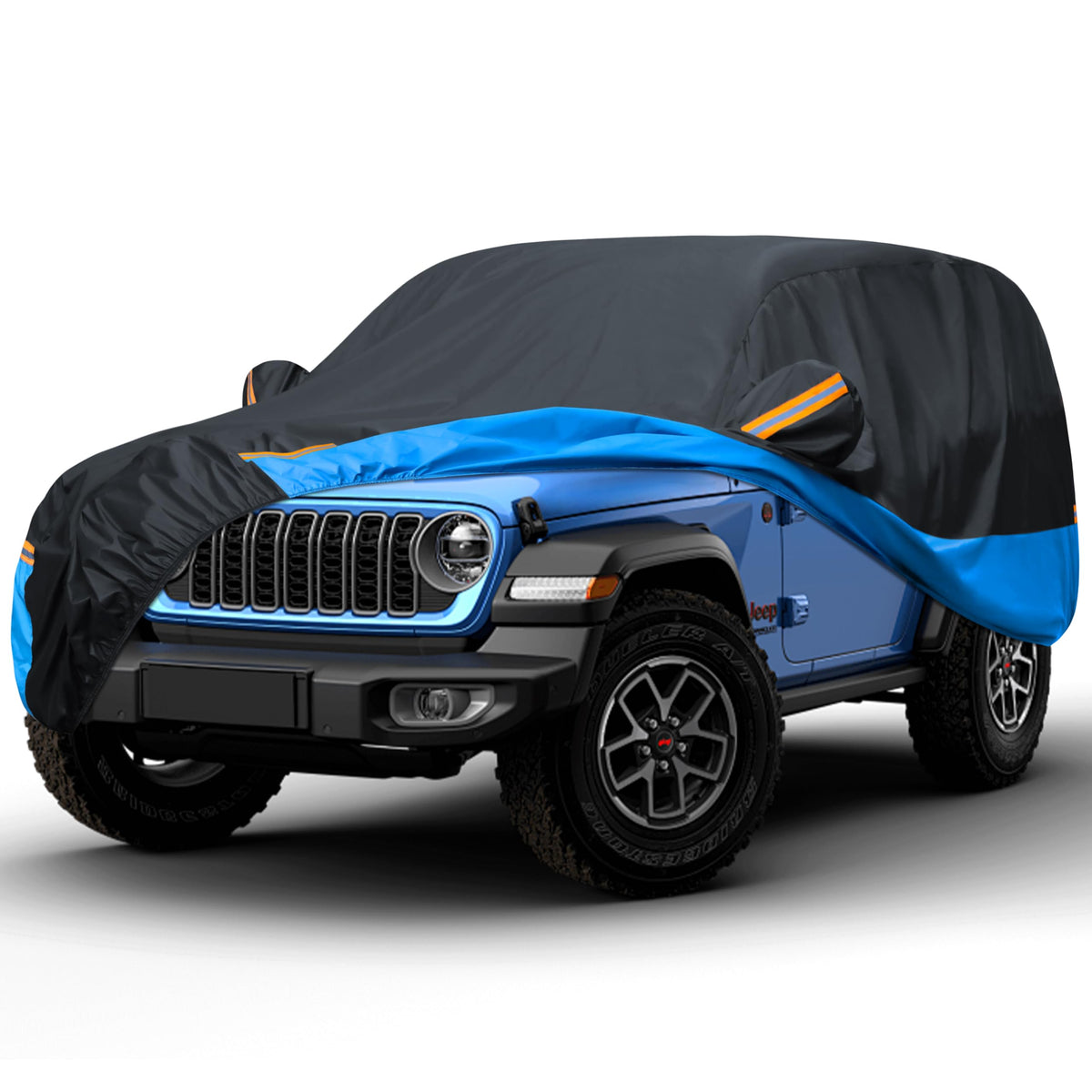 FSGRICH full front exterior cover protecting vehicle from rain and sun