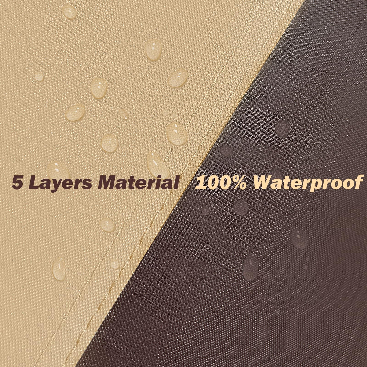 FSGRICH reflective top layer demonstrating UV reflection and heat reduction