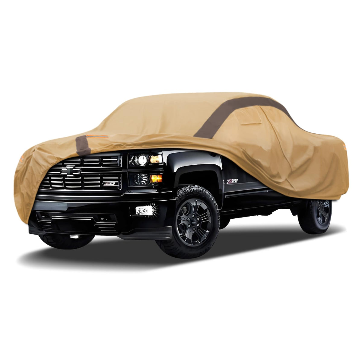 FSGRICH cover front profile showing full Silverado fit and protection
