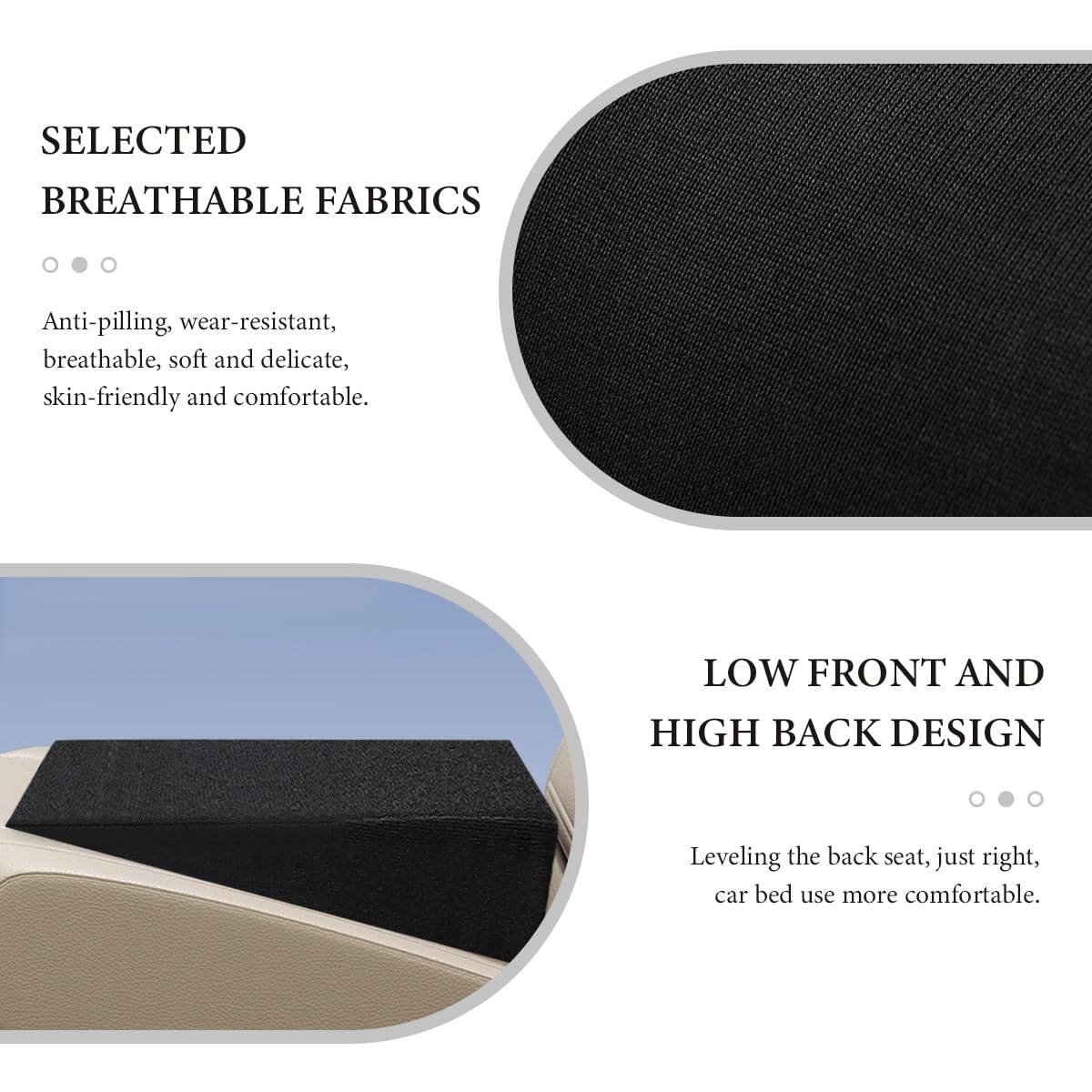 FSTURIOS breathable cover detail illustrating airflow and cool comfort