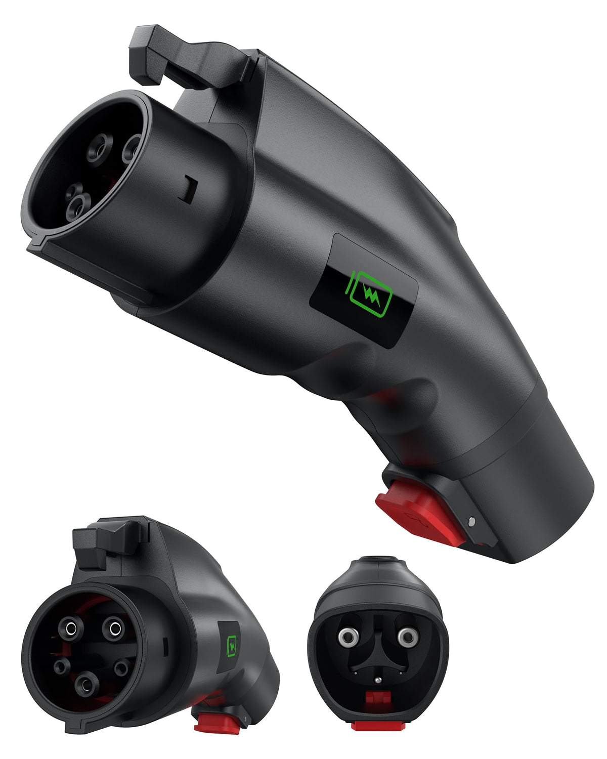 FTSLVHI adapter front angle showing plug and sturdy housing for reliable use