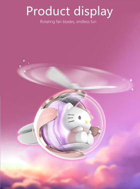 FUAN Kitty close-up propeller showing fan blade for even diffusion