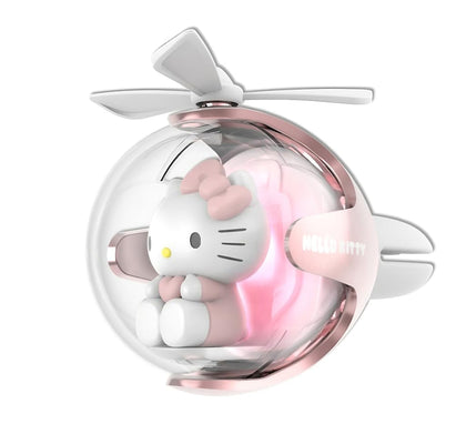 FUAN Kitty front view smiling pilot adds charm and fresh scent