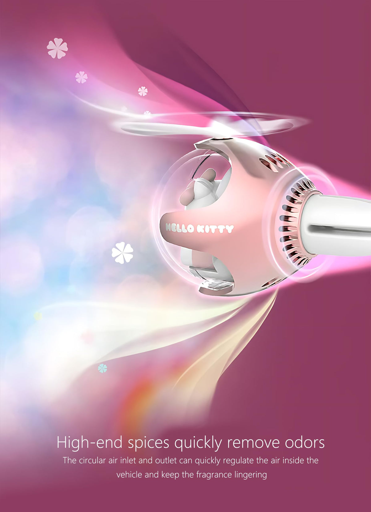 FUAN Kitty silicone material detail shows flexible non-damaging construction