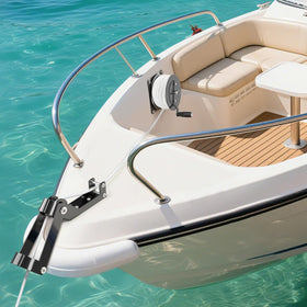 FUCNEN used on a bass boat during fishing showcasing solo angler convenience benefit