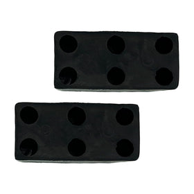 Fudatong side view highlighting 3.125 inch hole spacing for alignment