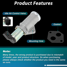 FUELHOOD installed IAC valve on a throttle body demonstrating restored idle control