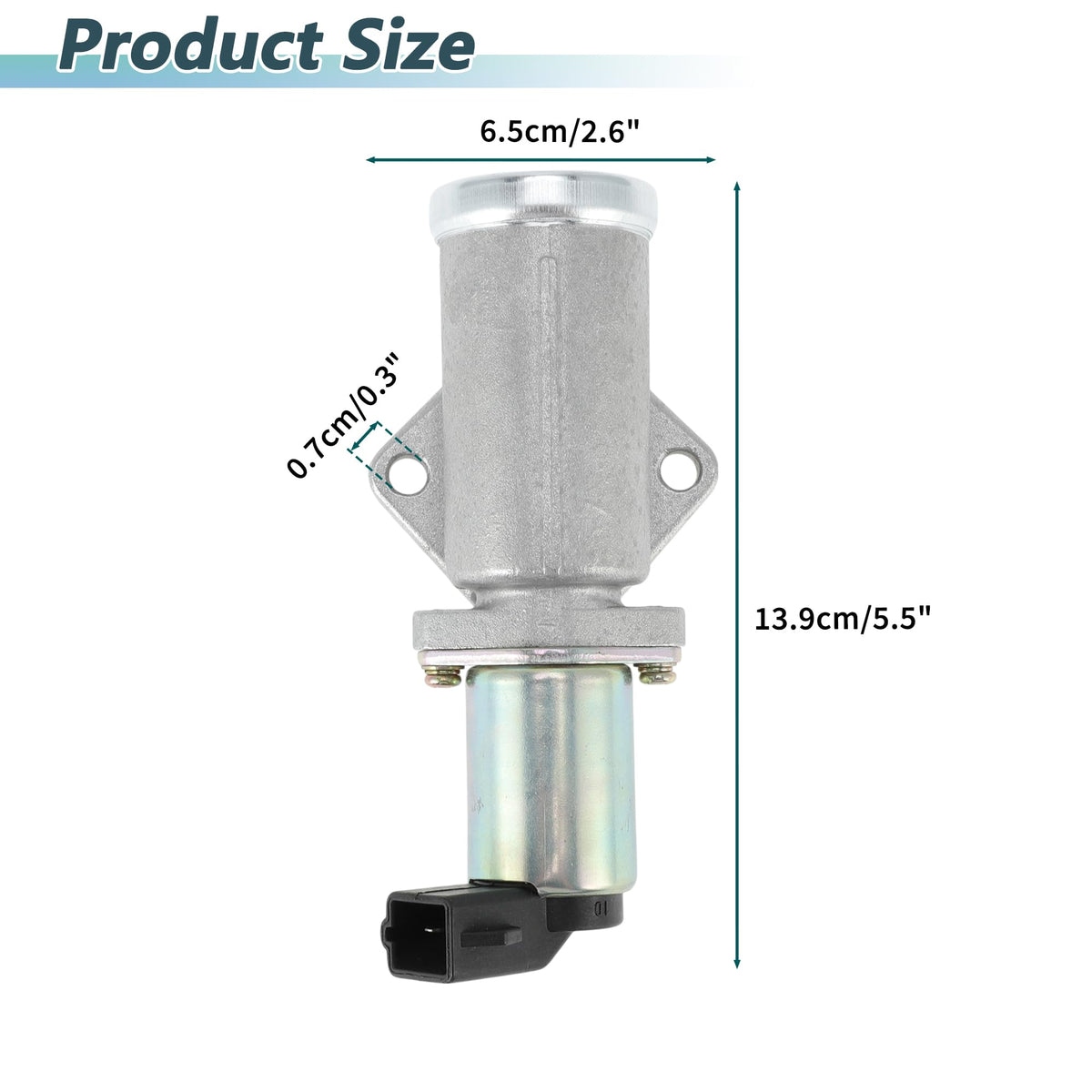 FUELHOOD IAC valve staged in a garage to illustrate a professional-quality replacement