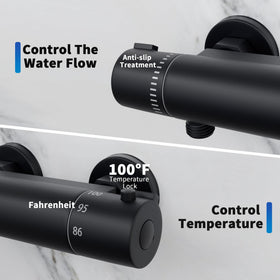 FUGO valve next to hand for scale showing compact dimensions and fit