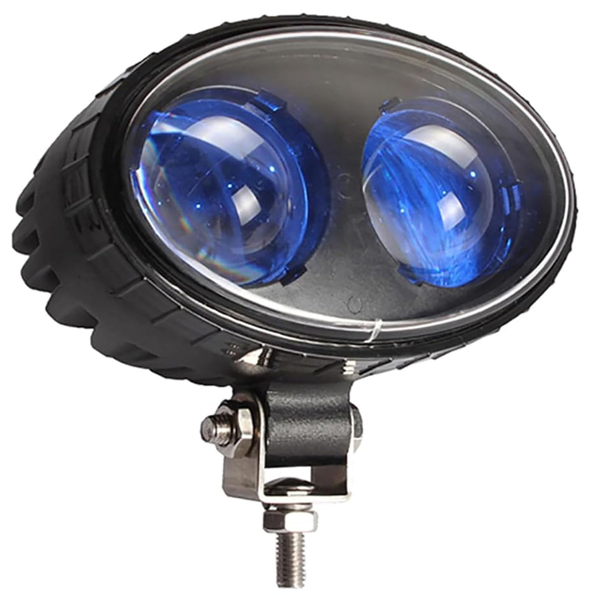 Fuguang front-mounted blue spot light showing clear floor warning