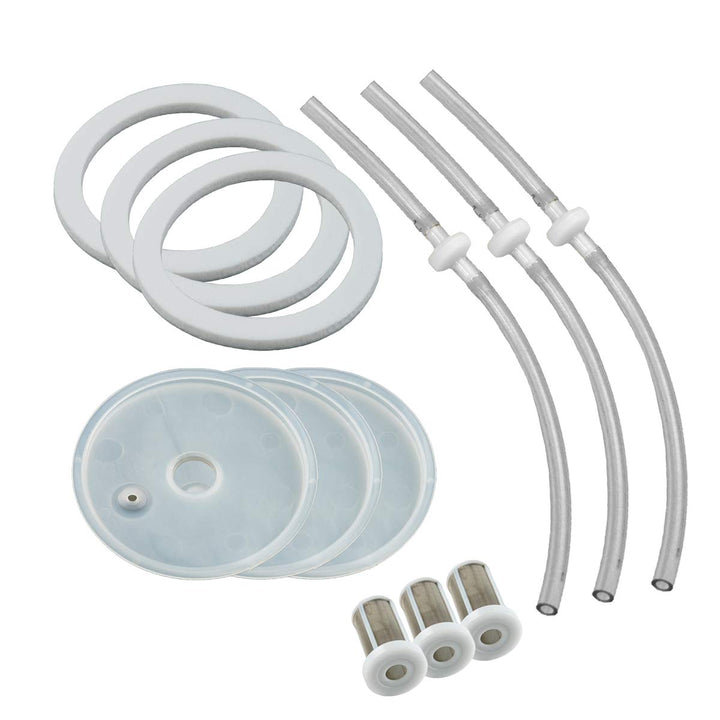 Fuji Spray 2098 front view parts kit illustrating components and reliable sealing