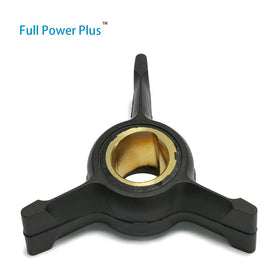 Full Power Plus metal pump housing detail showing corrosion-resistant alloy construction