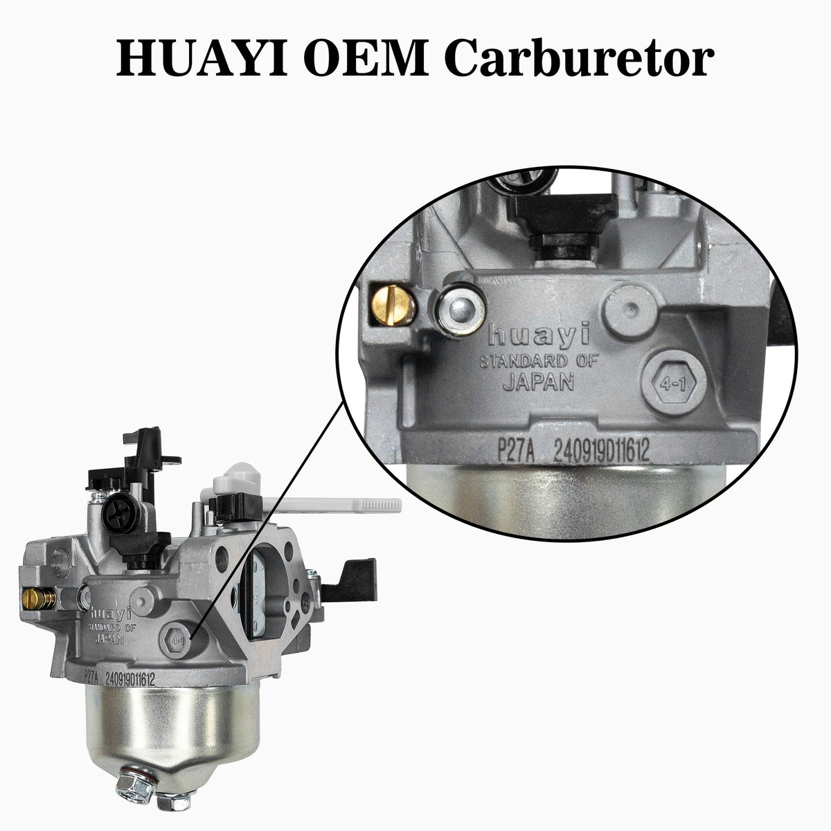 fullas Huayi P27 gaskets and included hardware displayed to show full installation kit benefit