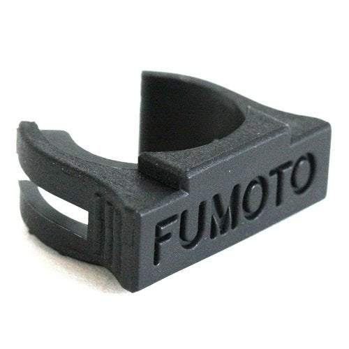 Detail of LC-10 lever clip on Fumoto F108S showing locked lever safety