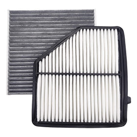 FUN-DRIVING front view of cabin filter showing fit and clean edges for reliable sealing