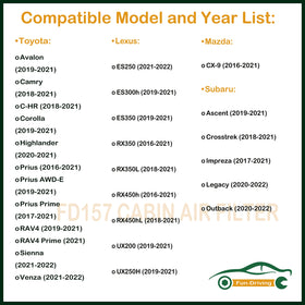 FUN-DRIVING FD157 pleated filter close-up showing dense fibers for improved capture