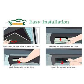 FUN-DRIVING FD157 installed in glovebox area illustrating quick DIY replacement