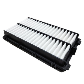 FUN-DRIVING pleated media close-up showing high-efficiency filtration