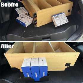 Fun&H blocks disassembled and stacked for compact storage