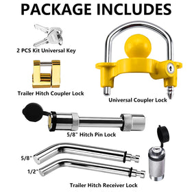 Funmit large ball lock close-up showing durable construction and secure fit benefit