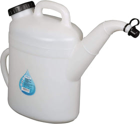 Funnel King front view showing 8-quart pitcher and graduated sides for fast measuring
