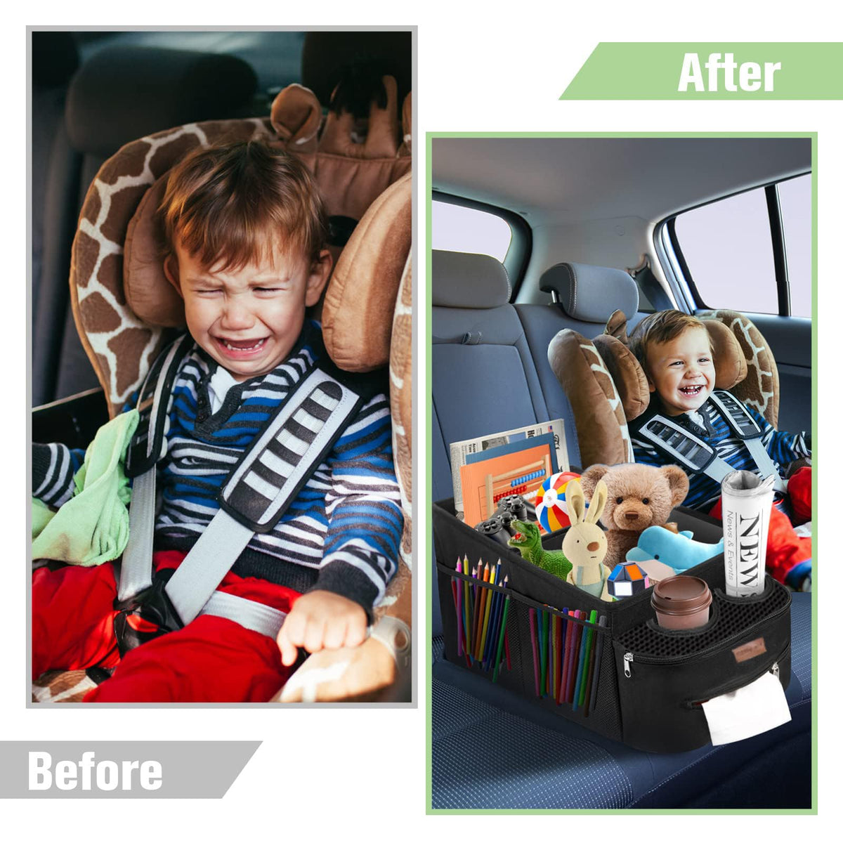FUNNy elf lifestyle on family roadtrip reducing clutter and stress