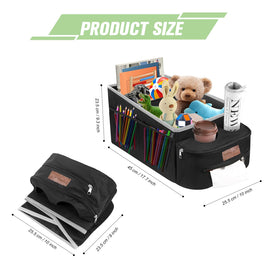 FUNNy elf top-down shot highlighting divided compartments for tidy organization